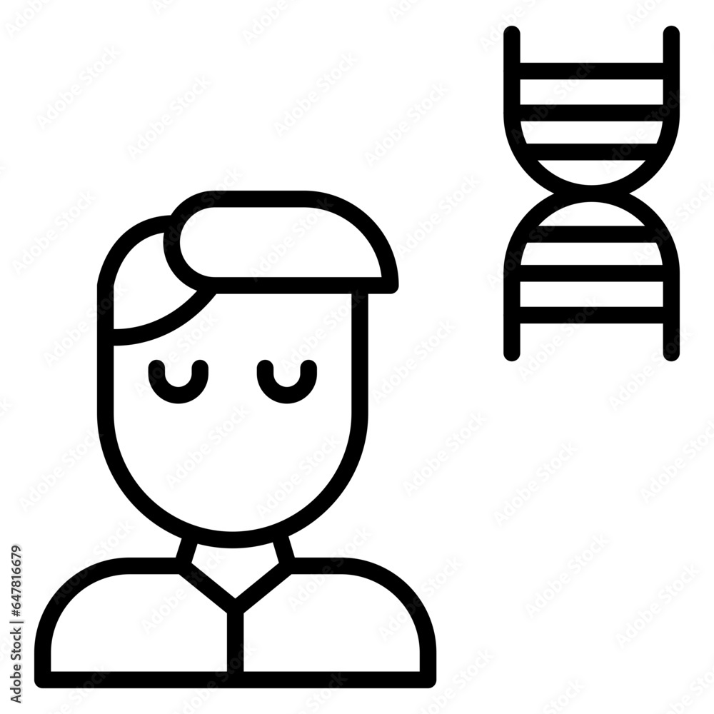 Outline Biology Student icon Outline Biology Student icon