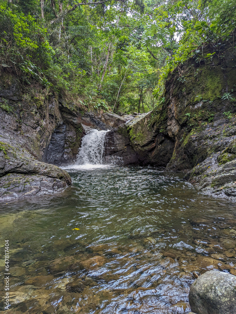 Fototapeta premium Paseo por Parque Nacional Santa Fe en Panamá