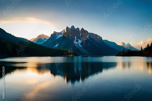 sunrise over the lake © MT-Gallery 