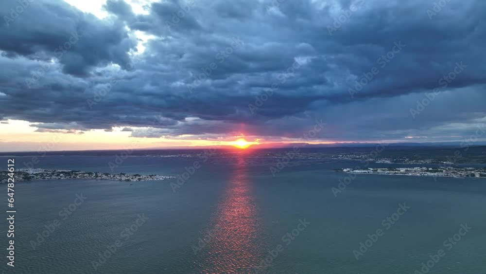Above, Etang de Thau's tranquil waters embrace Balaruc-les-Bains at dusk.
Above, Etang de Thau's tranquil waters embrace Balaruc-les-Bains at dusk.