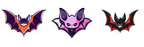 Halloween Bat logo 2D