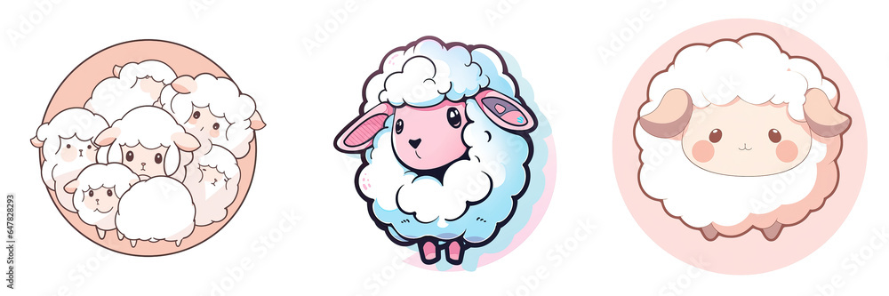 Lamb or Sheep Logo 2D Lamb or Sheep Logo 2D