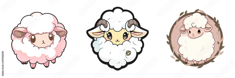 Lamb or Sheep Logo 2D Lamb or Sheep Logo 2D
