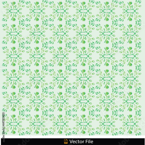 Seamless mandala islamic pattern. vintage elements