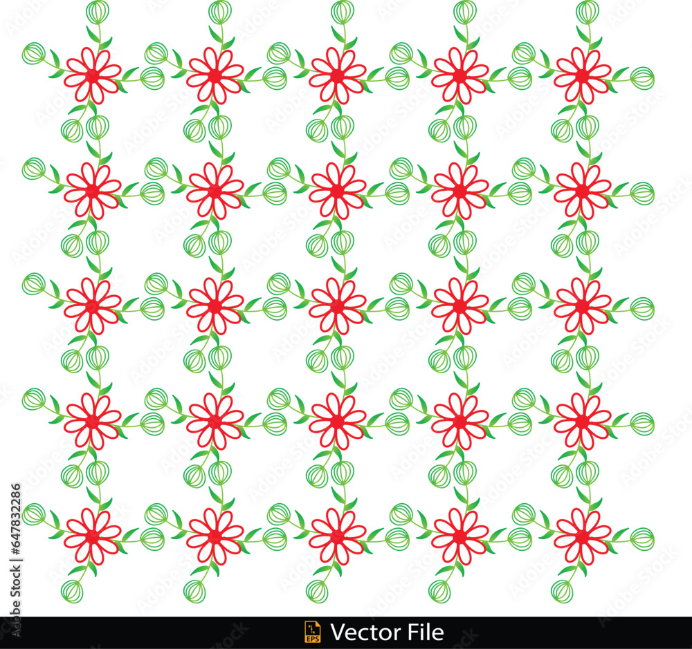 Fototapeta premium Seamless mandala islamic pattern. vintage elements