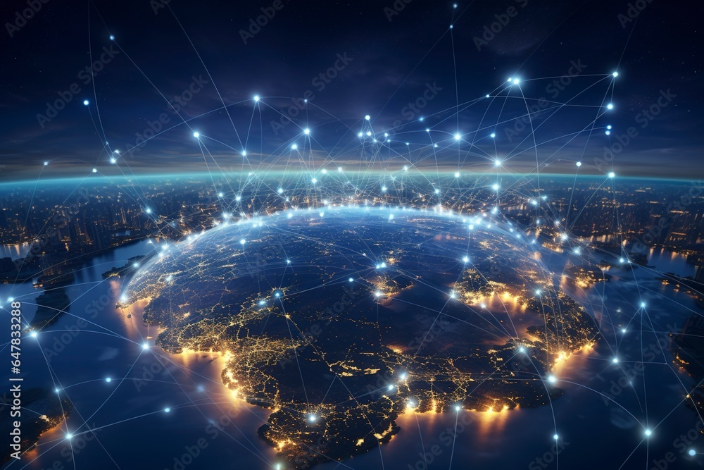 internet day background, generative ai internet day background, generative ai