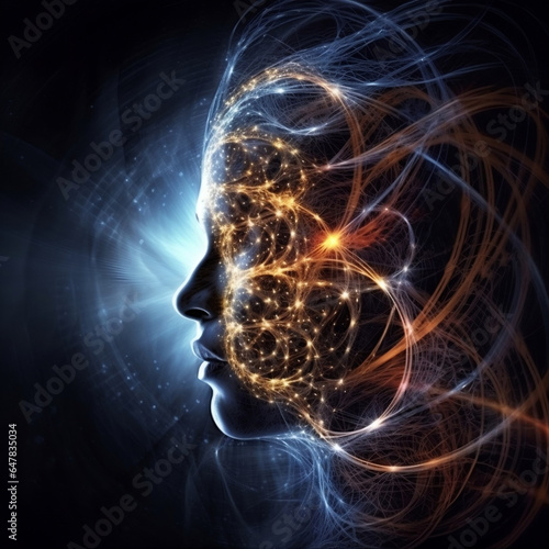 Synergies of the mind, soul geometry, hemispheric synchronization. Generative AI.