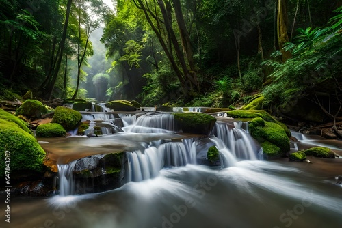 waterfall in the forest