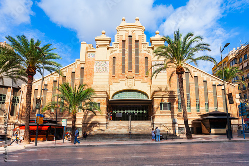 Central Market or Mercado Central in Alicante, Spain