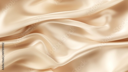 Shimmering beige satin. Gentle waves of luxury. A backdrop for special occasions. Dive into elegance.