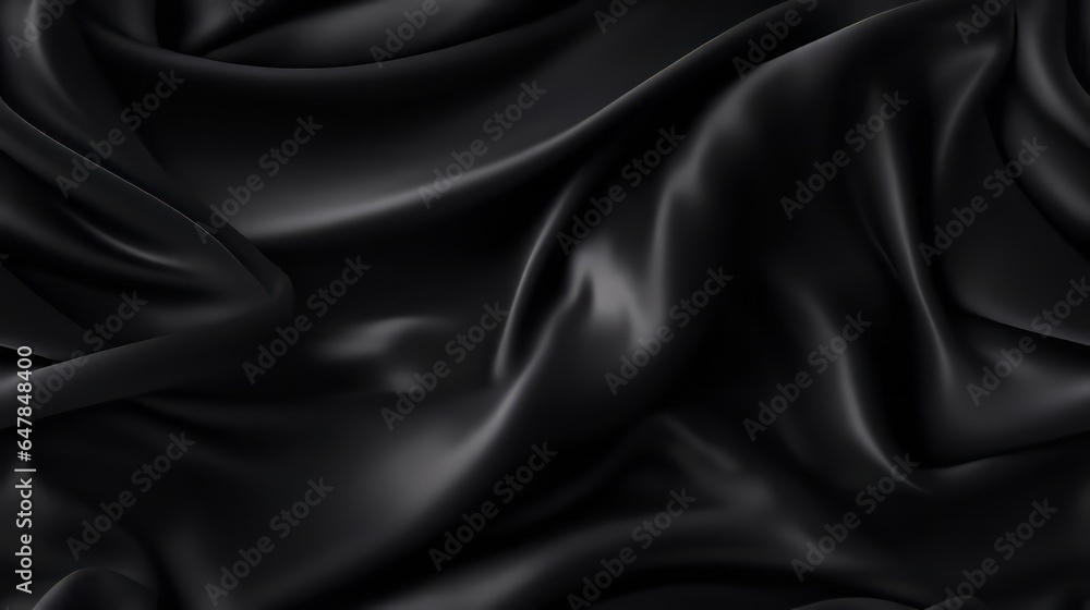 Dive into black beauty. Waves of satin elegance. Perfect for grand designs. A touch of sophistication.
