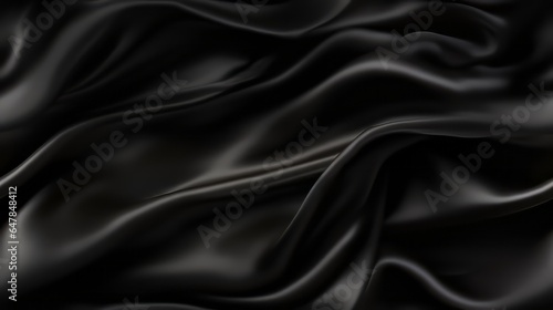 Black satin tales. Dive into waves of luxury. Celebrate with elegance. Perfect for sophisticated projects.