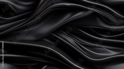 Dive into black dreams. Waves of satin luxury. Perfect for festive occasions. A touch of sophistication.