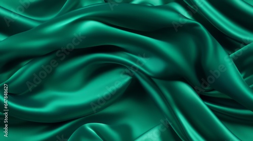 Dive into emerald tales. Waves of satin beauty. Perfect for grand occasions. A touch of class.