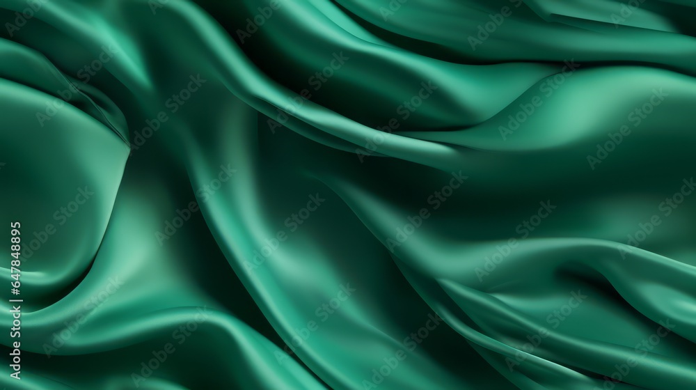 Waves of emerald charm. Silky smooth and shiny. A designer's paradise. Perfect for premium designs. Waves of emerald charm. Silky smooth and shiny. A designer's paradise. Perfect for premium designs.