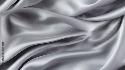Waves of grey luxury. Silky smooth satin. Perfect for grand celebrations. A touch of modern sophistication.