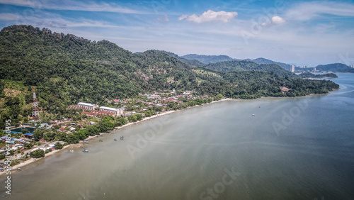 Fotografía The aerial view of Penang Island in Malaysia