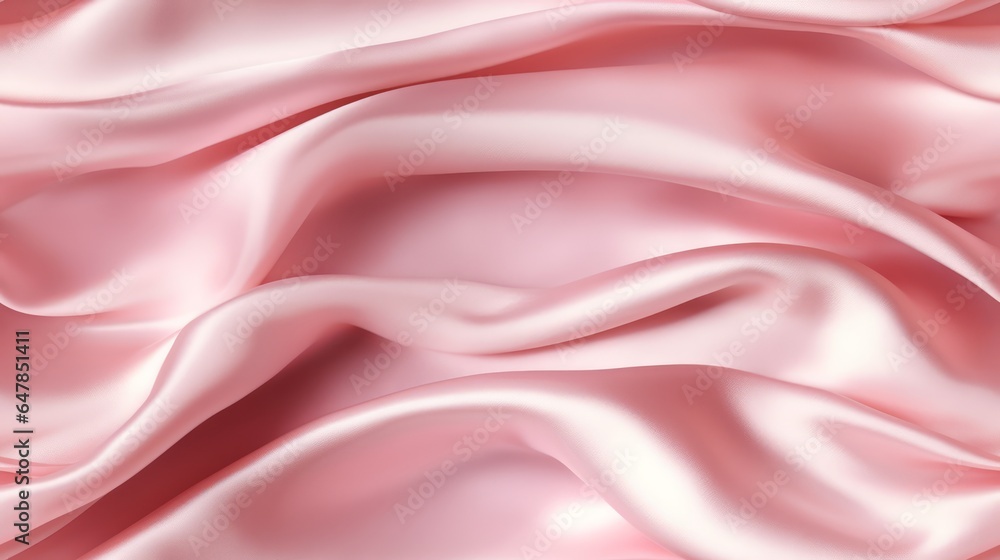 Obraz premium Glistening pink. Gentle waves. A backdrop for occasions. Embrace the elegance.