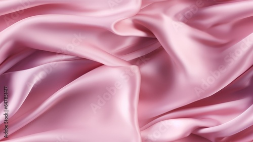 Satin dreams in pink. Gentle waves. A celebration of beauty. Perfect for designers.