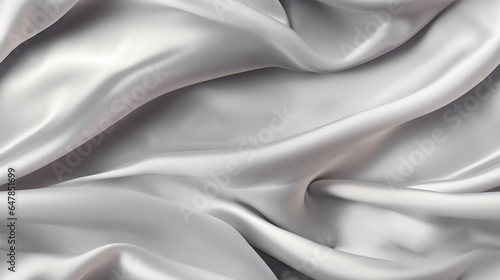 Whisper of platinum luxury. Silky fabric waves. The epitome of modern grace. Perfect for upscale designs.