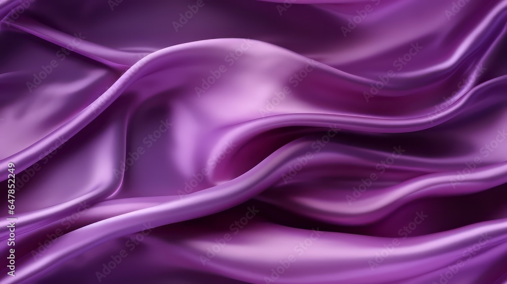 Obraz premium Glistening purple. Gentle waves. A backdrop for occasions. Embrace the elegance.