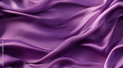 Purple fabric tales. Gentle waves. Celebrate design with royalty. Perfect for elegant designs.