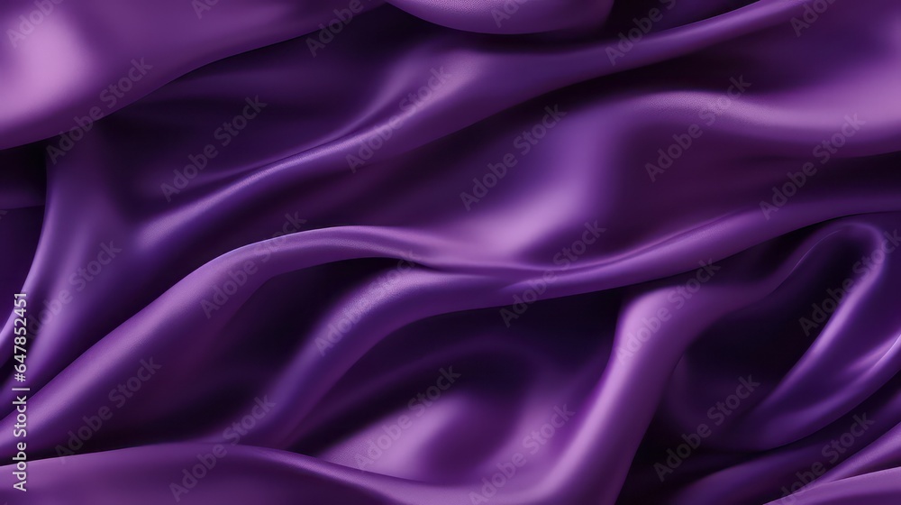 Fototapeta premium Celebrate with purple. Silky shiny waves. Elegance in designs. Ideal for premium projects.
