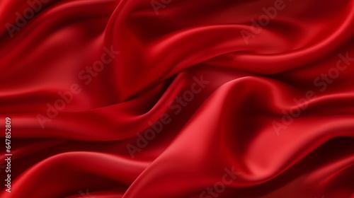 Red beauty. Waves of satin. Perfect for occasions. A touch of ardor.