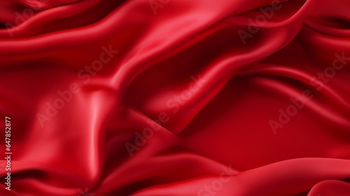 Mesmerizing red charm. Silky waves. Beauty of ardor. Perfect for vibrant designs.
