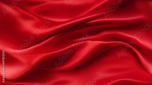 Waves of red. Silky satin. Perfect for celebrations. A touch of sophistication.