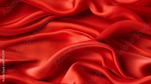 Red beauty. Waves of satin. Perfect for occasions. A touch of ardor.