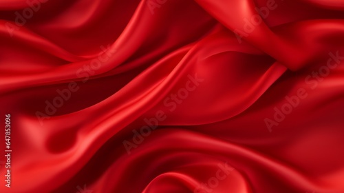 Red beauty in fabric. Waves of satin. Perfect for designs. A touch of class.