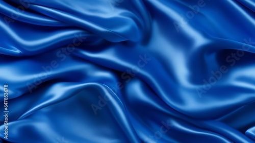 Waves of royal blue luxury. Silky smooth satin. Perfect for grand celebrations. A touch of oceanic sophistication.