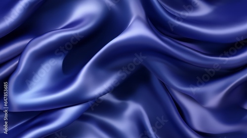 Royal blue satin dreams. Luxurious waves. Deep sea elegance. Ideal for tranquil designs.