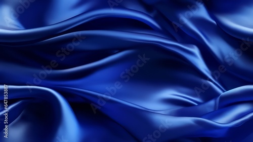 Royal blue elegance unfolds. Silky shiny and deep. A backdrop for design wonders. Embrace the sophistication.