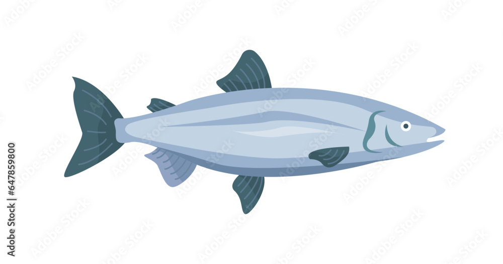 Seafood fish vector concept Seafood fish vector concept