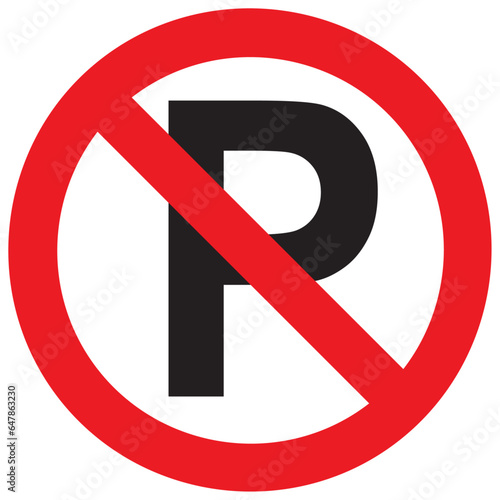 prohibido parquear señal circular sr-28 senal contorno rojo, no parquear, senal reglamentaria , senalizacion transito trafico vehicular,  no se puede parquear, transportacion, icono, circulacion,  