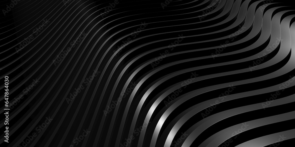 Dark steel stripes lines. Industrial futuristic background. Metallic smooth design Dark steel stripes lines. Industrial futuristic background. Metallic smooth design