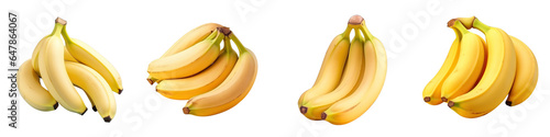 Png Set Grown banana transparent background