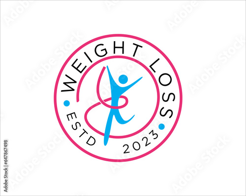 weight loss gym logo designs for health care logo and clinic