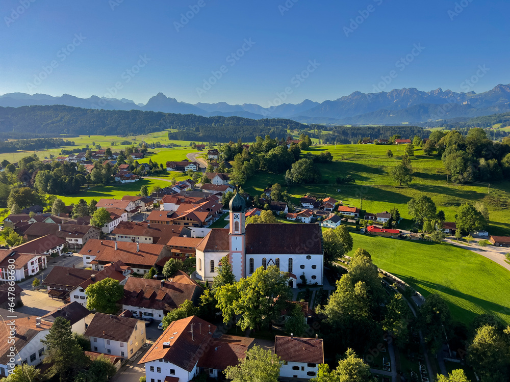 Ballonfahrt in Bayern 