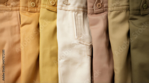 The neutral color options of these cargo pants, such as khaki or olive green, make them a versatile and timeless wardrobe staple for any gender or age range. photo