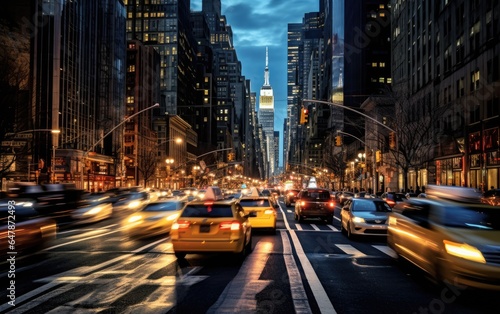 Time-Lapse of Rush Hour Tra...