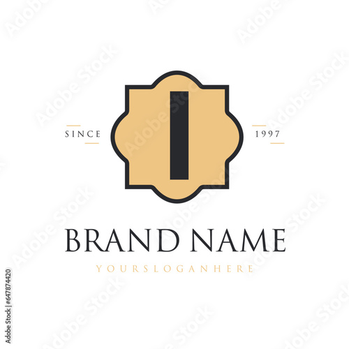 Luxury letter logo