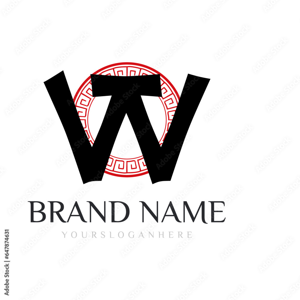 Fototapeta premium Elegant luxury logo