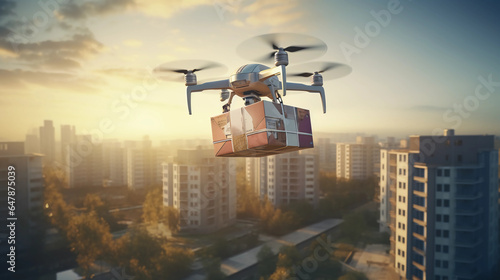 Soaring Service: Drone Mailbox Deliveries