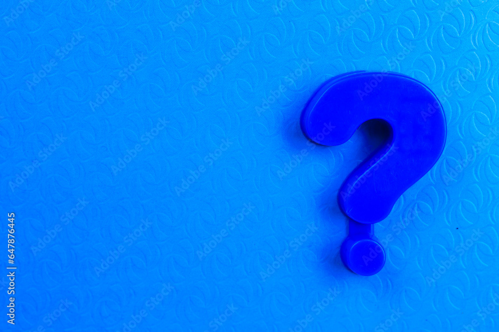 Question mark. Background with selective focus and copy space Question mark. Background with selective focus and copy space