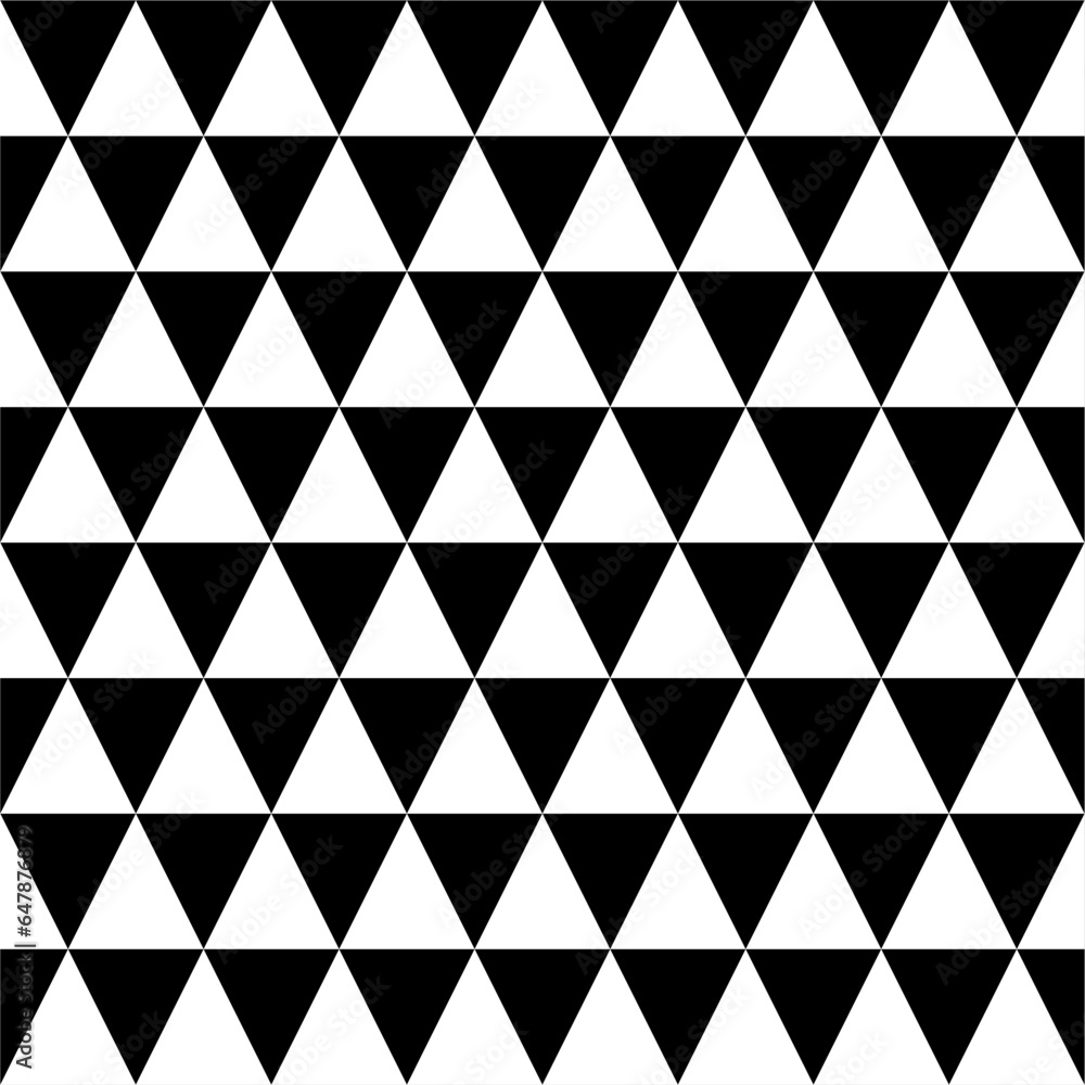 seamless triangle pattern background vector illustration. seamless triangle pattern background vector illustration.