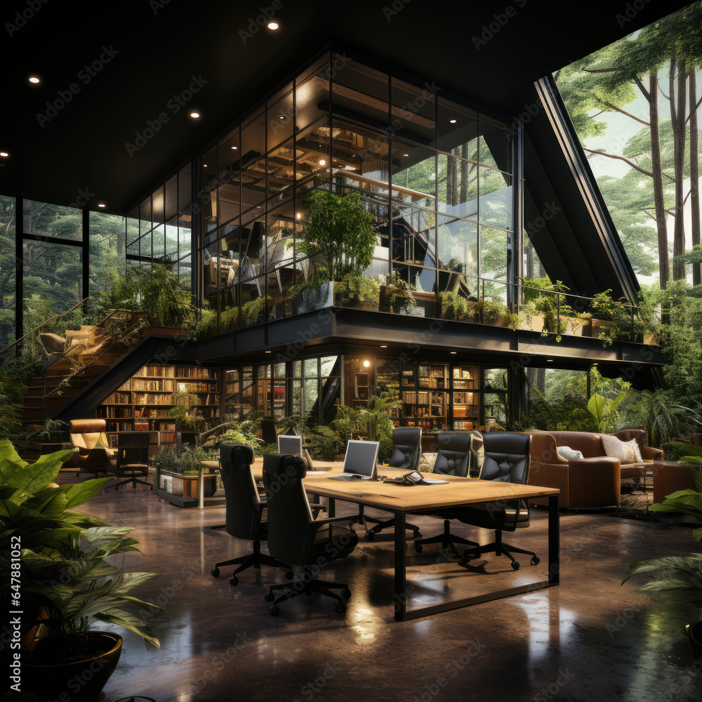 eco-friendly office interior design black recycled
eco-friendly office interior design black recycled