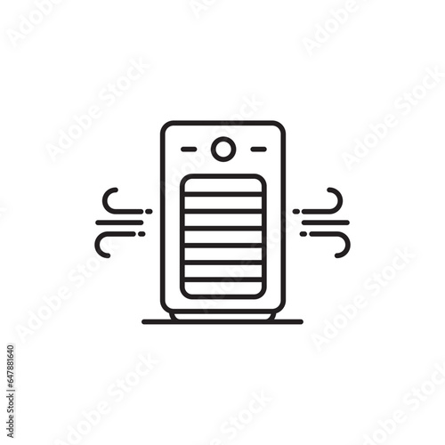air purifier icon care, cold for app web logo banner poster icon